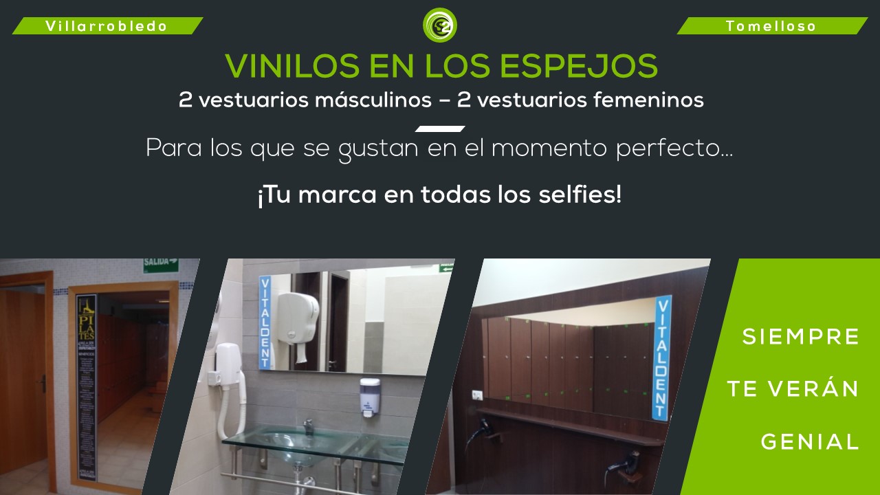 Vinilos en espejo